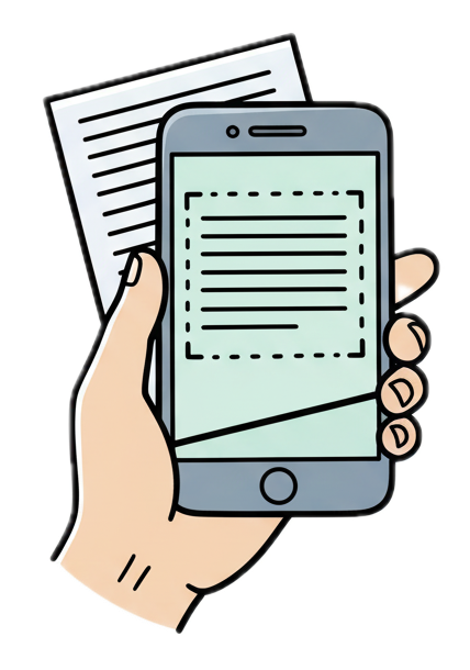 doodle ocr avec arrière plan supprimé